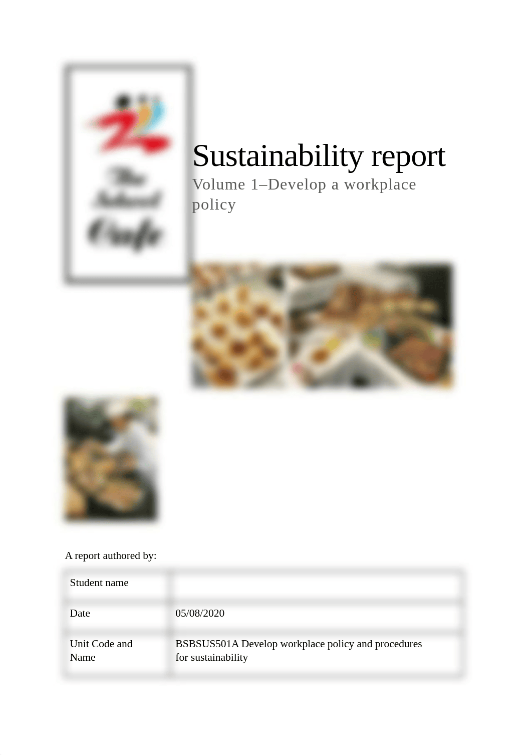 BSBSUS501_Task 1_Sustainability Report _Vol 1_Assessment.docx_de141lddc8z_page1