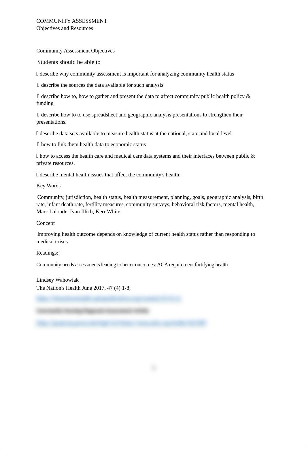 Community Assessment resources and objectives 8.30.docx_de16fd851fs_page1