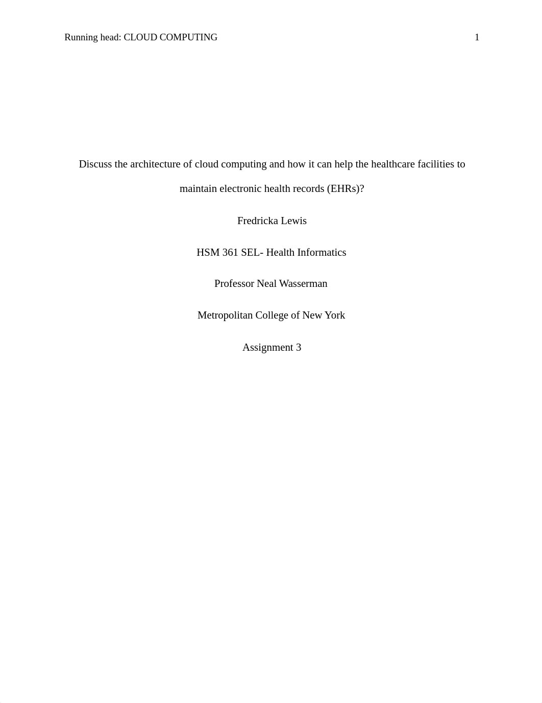 HSM 361 SEL ASSIGNMENT 3_de1a2e1a20a_page1