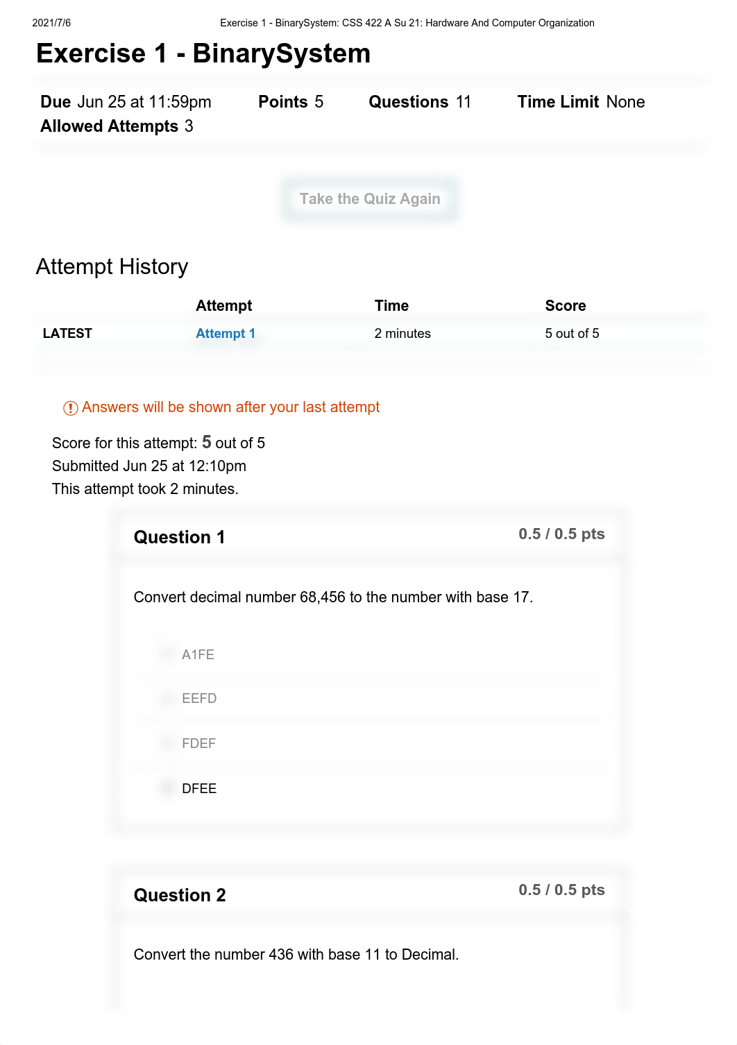 Exercise 1 - BinarySystem_ CSS 422 A Su 21_ Hardware And Computer Organization.pdf_de1dlf6ityh_page1