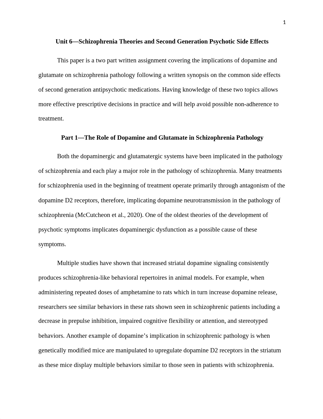 Unit 6 Schizophrenia Theories and SGA side effects.docx_de1l2mcemkl_page1