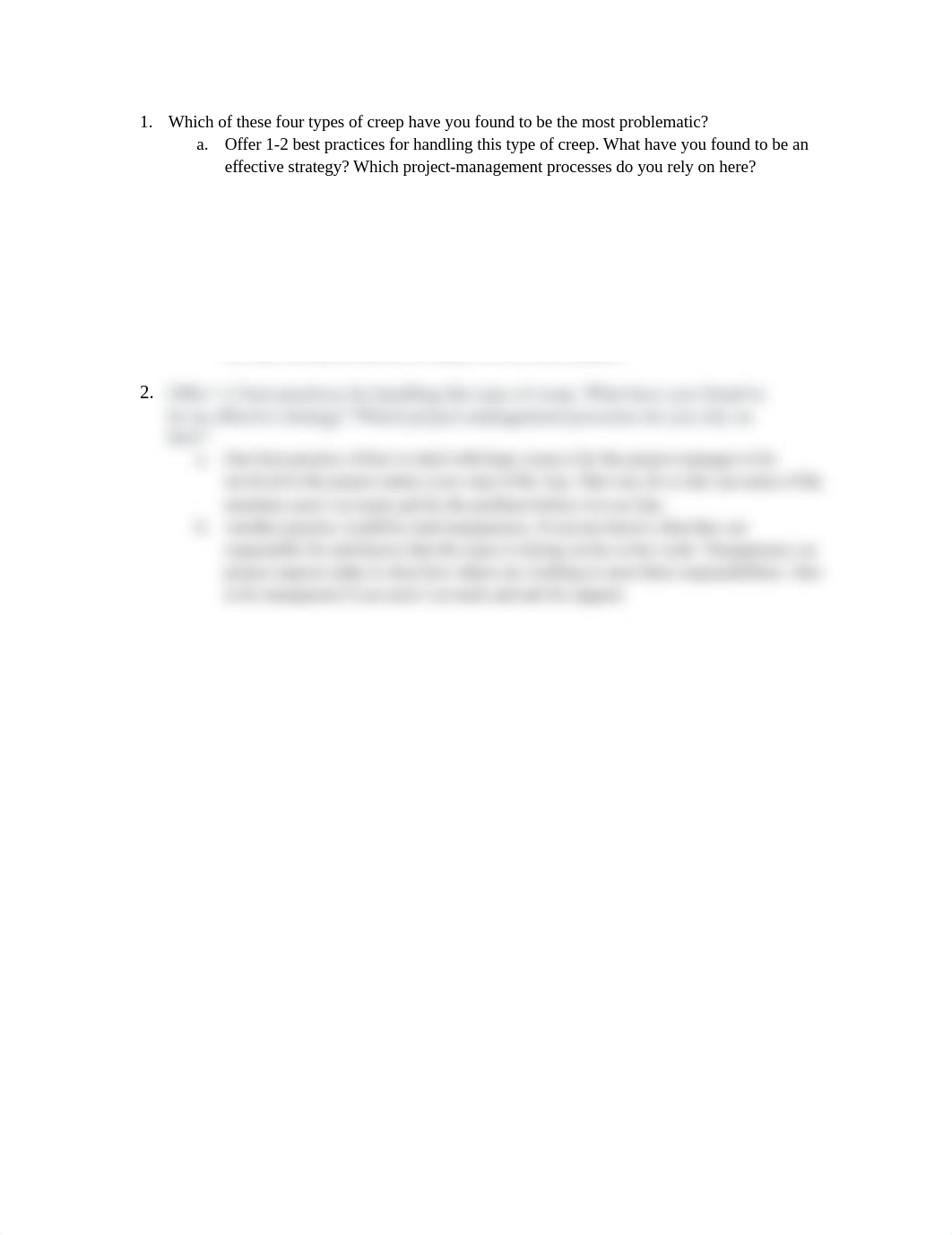 Which of these four types of creep have you found to be the most problematic.docx_de1mxxl2q4o_page1