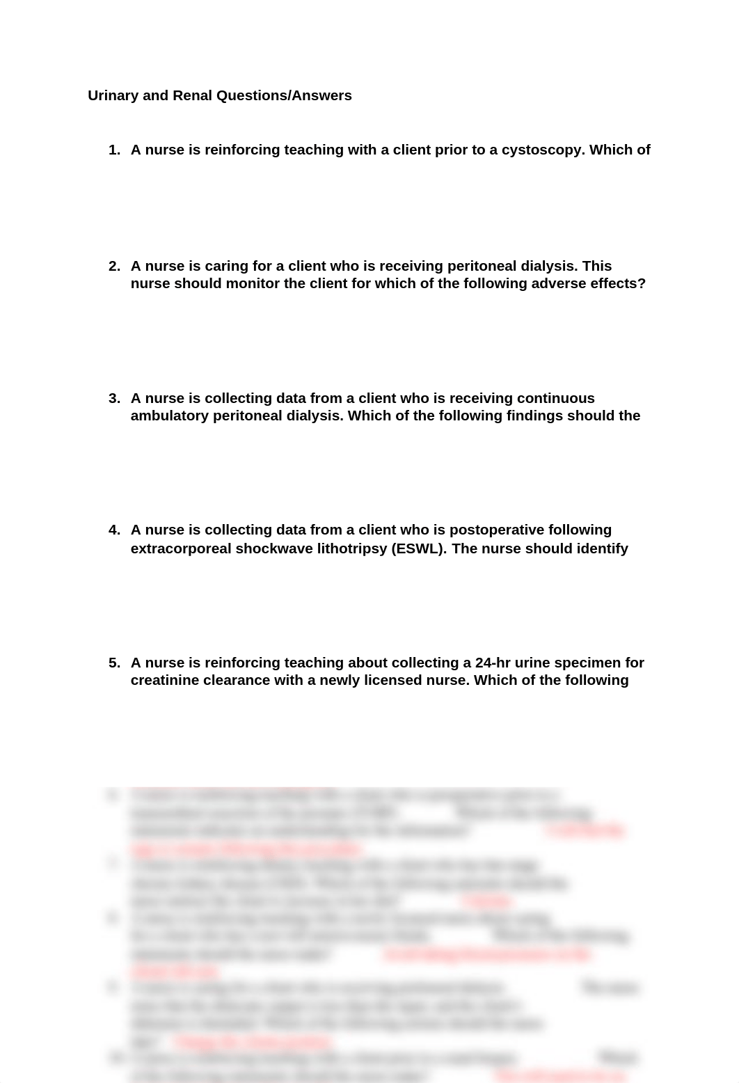 Urinary and Renal Questions.docx_de1n8bdtm1y_page1