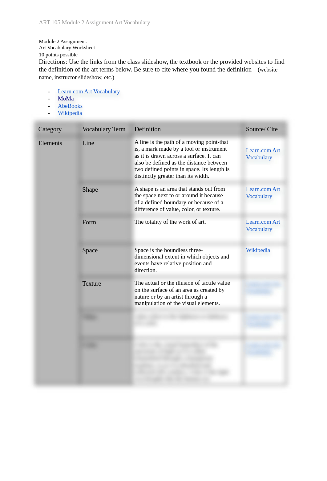 ART-105- Module- 2 Assignment Art Vocabulary.docx_de23i6bqh8q_page1