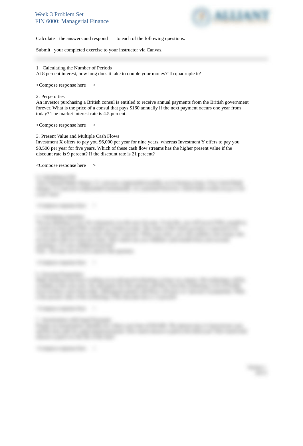 Alliant - FIN 6000 - Week 3 Problem Set (1)_de2bztdd75b_page1