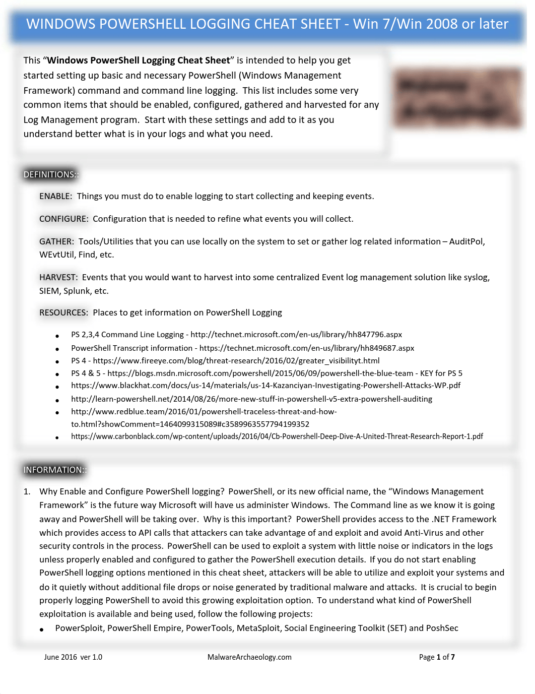 CHEAT SHEET - POWERSHELL LOGGING.pdf_de2hmcqmu6r_page1
