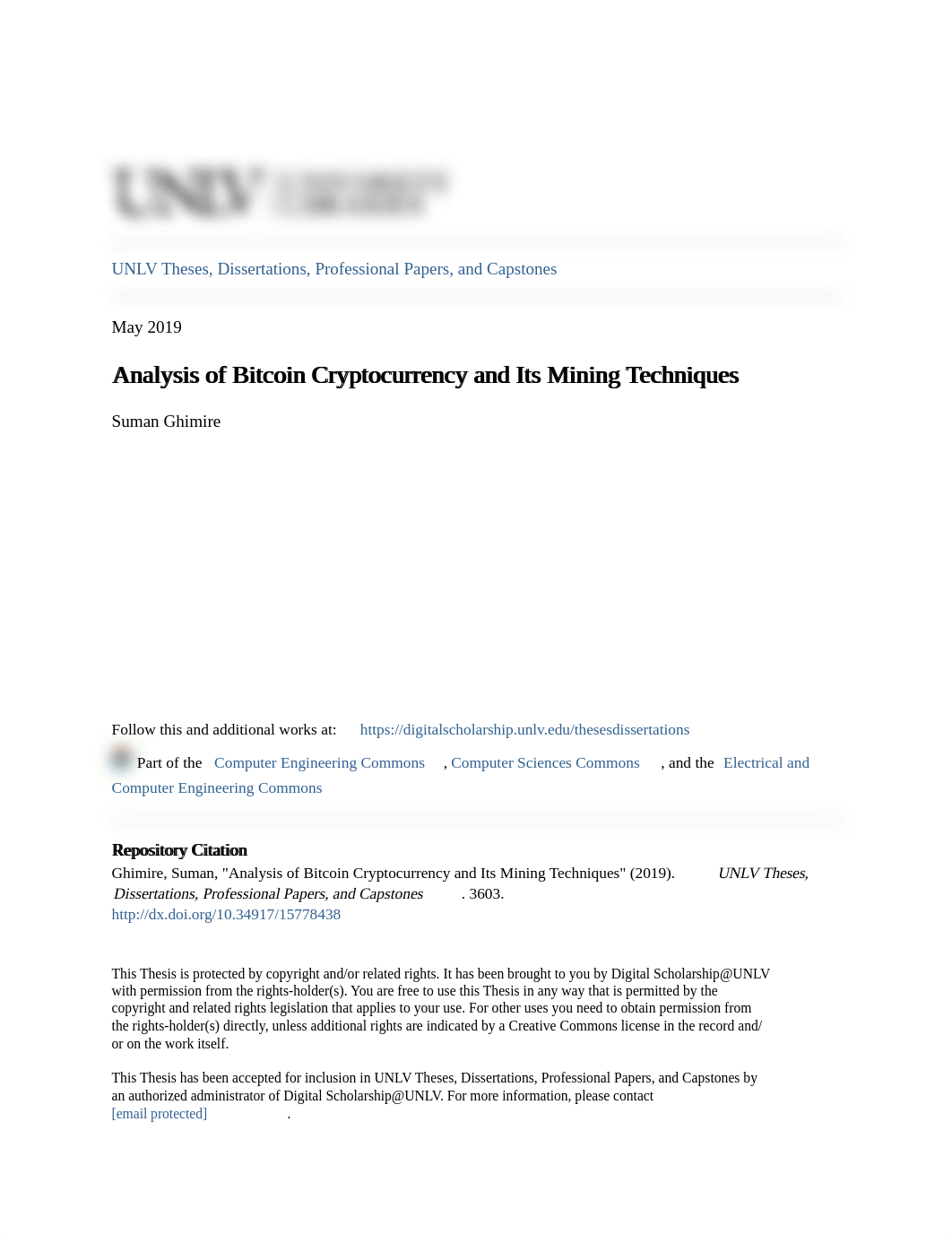 Analysis of Bitcoin Cryptocurrency and Its Mining Techniques.pdf_de316h7euw1_page1