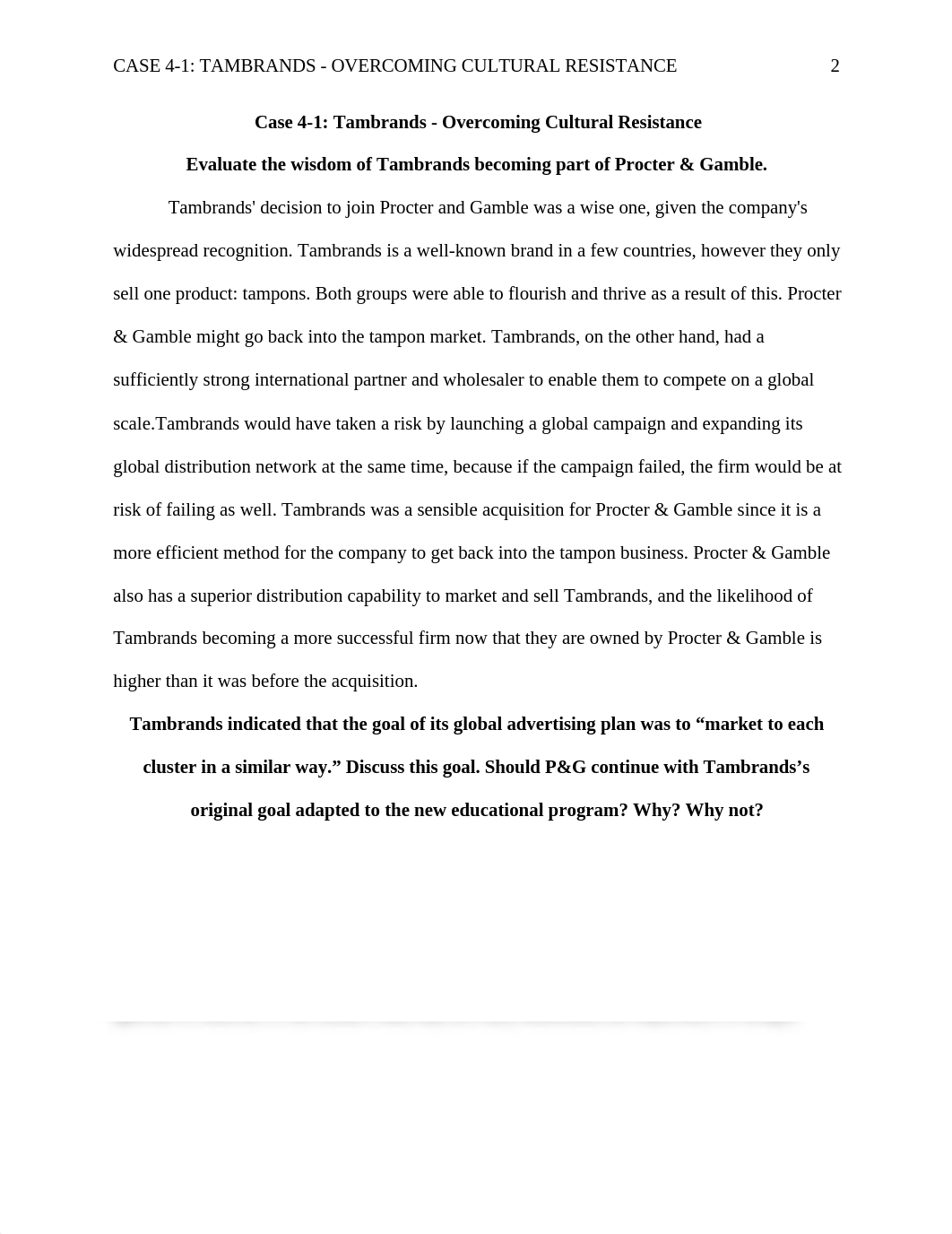 MKTG-5331-A1 Case 4-1_ Tambrands - Overcoming Cultural Resistance.docx_de3aq1wjdwp_page2