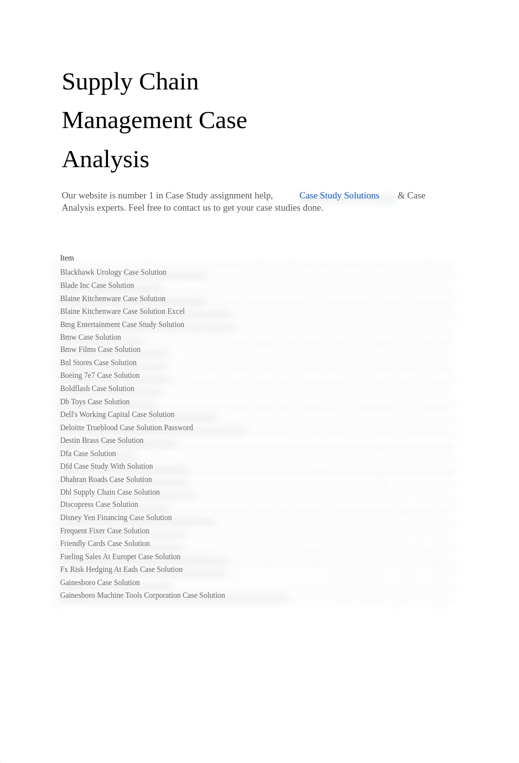 Supply Chain Management Case Analysis.docx_de3i5a79bnx_page1