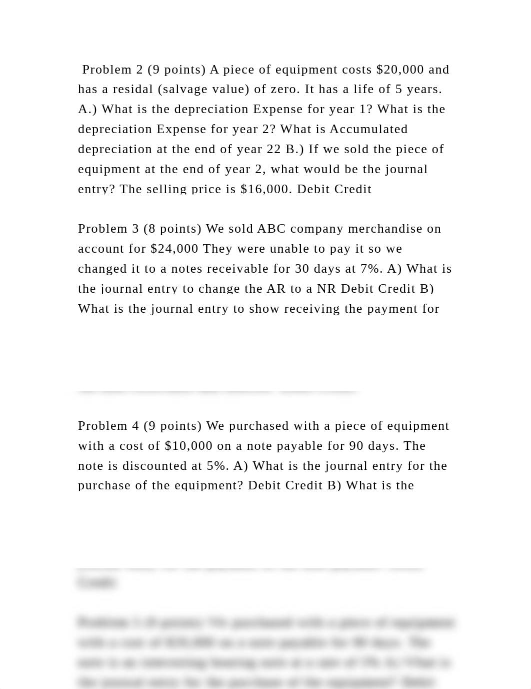 Problem 2 (9 points) A piece of equipment costs $20,000 and has a res.docx_de3iboktad5_page2