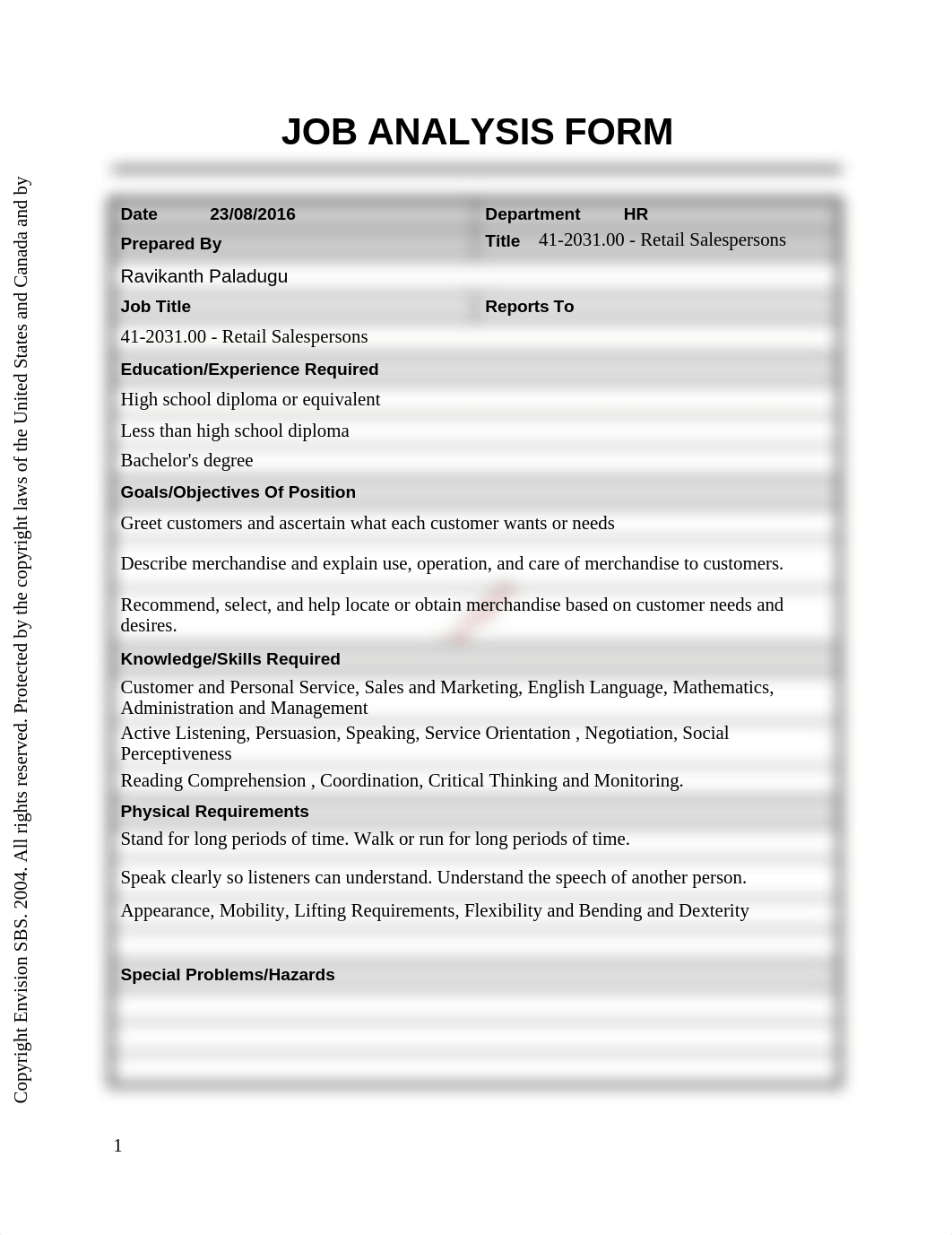 Job Analysis FORM OBHRM Assignment 2_de3m2fzor6j_page1