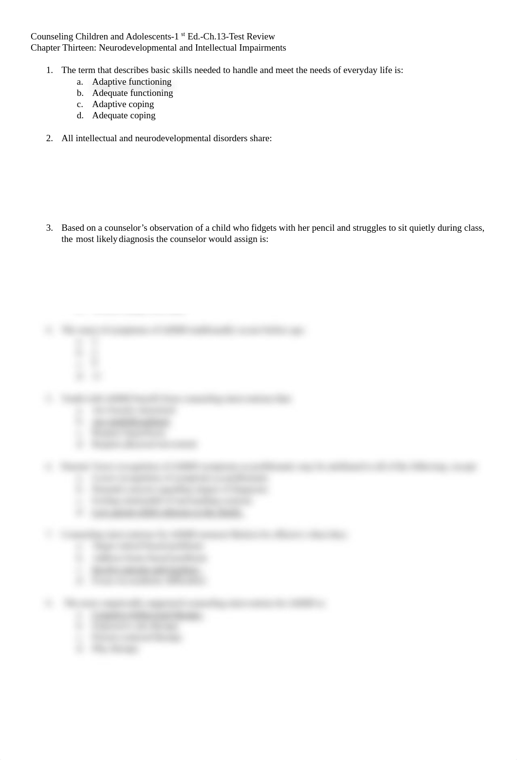 Counseling Children and Adolescents-1st Ed.-Ch.13-Test Review.pdf_de42474m99j_page1