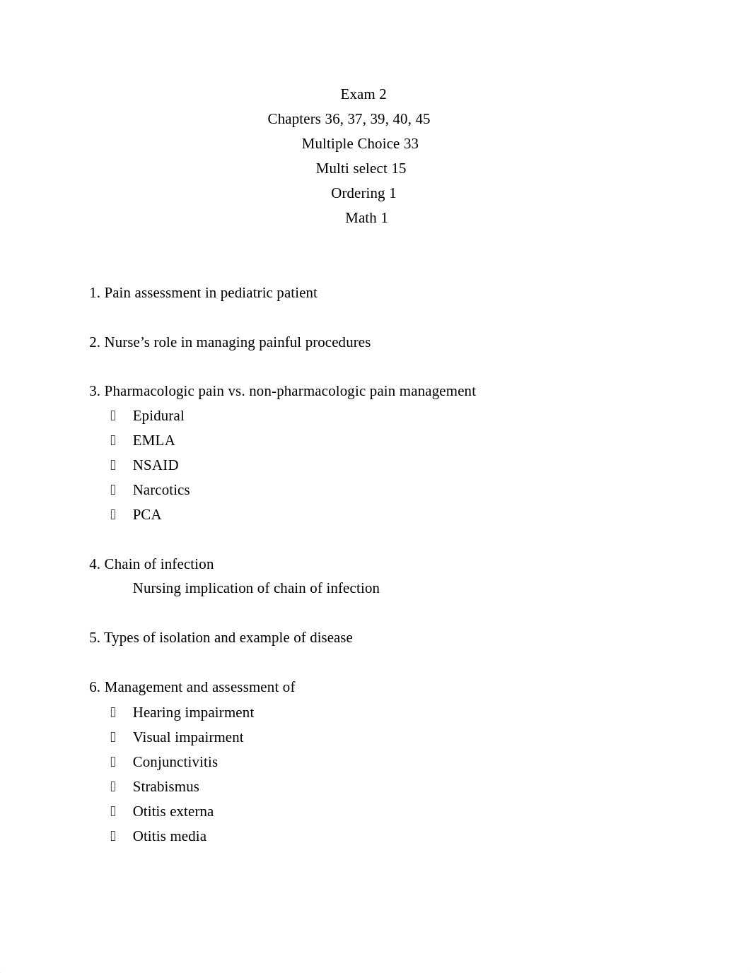 Exam 2 Study Guide .docx_de4i2g344m3_page1