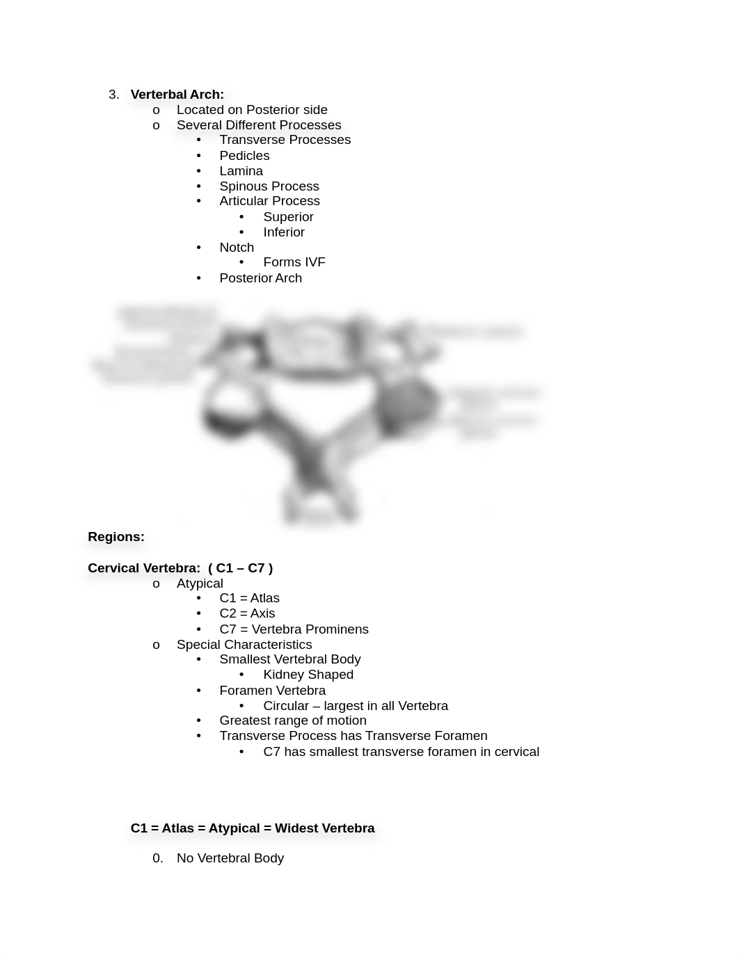 ANAT 1607 Spinal Anatomy Exam 1 Lecture Notes (Dr. Hassani)_de4lj686i2v_page2