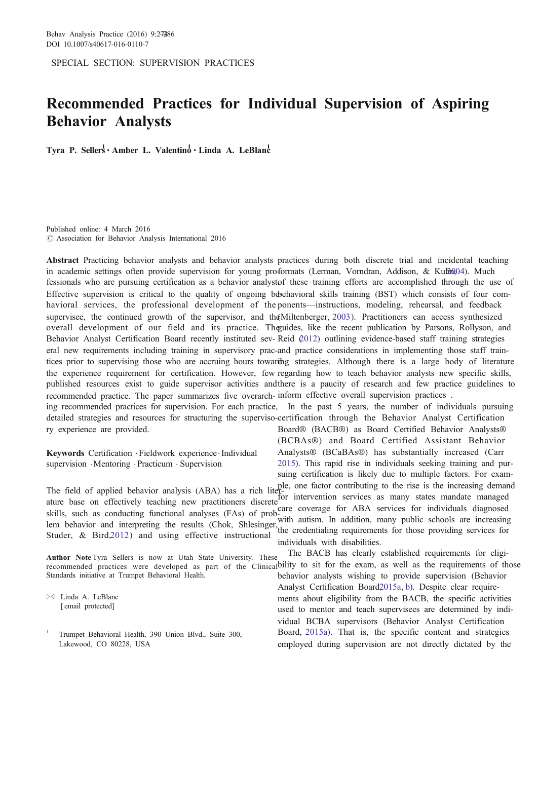 Recommended Practices for Individual Supervision of Aspiring Behavior Analysts.pdf_de4v7rarv4u_page1