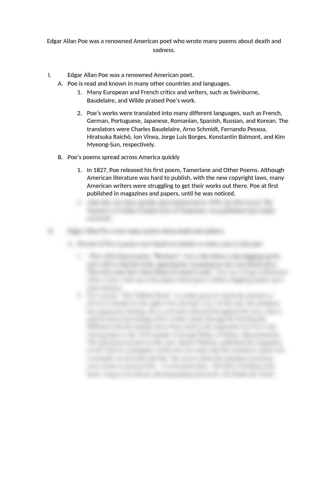 Edgar Allan Poe was a renowned American poet who wrote many poems about death and sadness.docx_de4xsibo823_page1