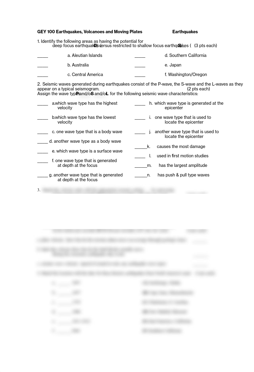 GEY 100 Earthquake worksheet assignment.pdf_de4yeg85tkp_page1