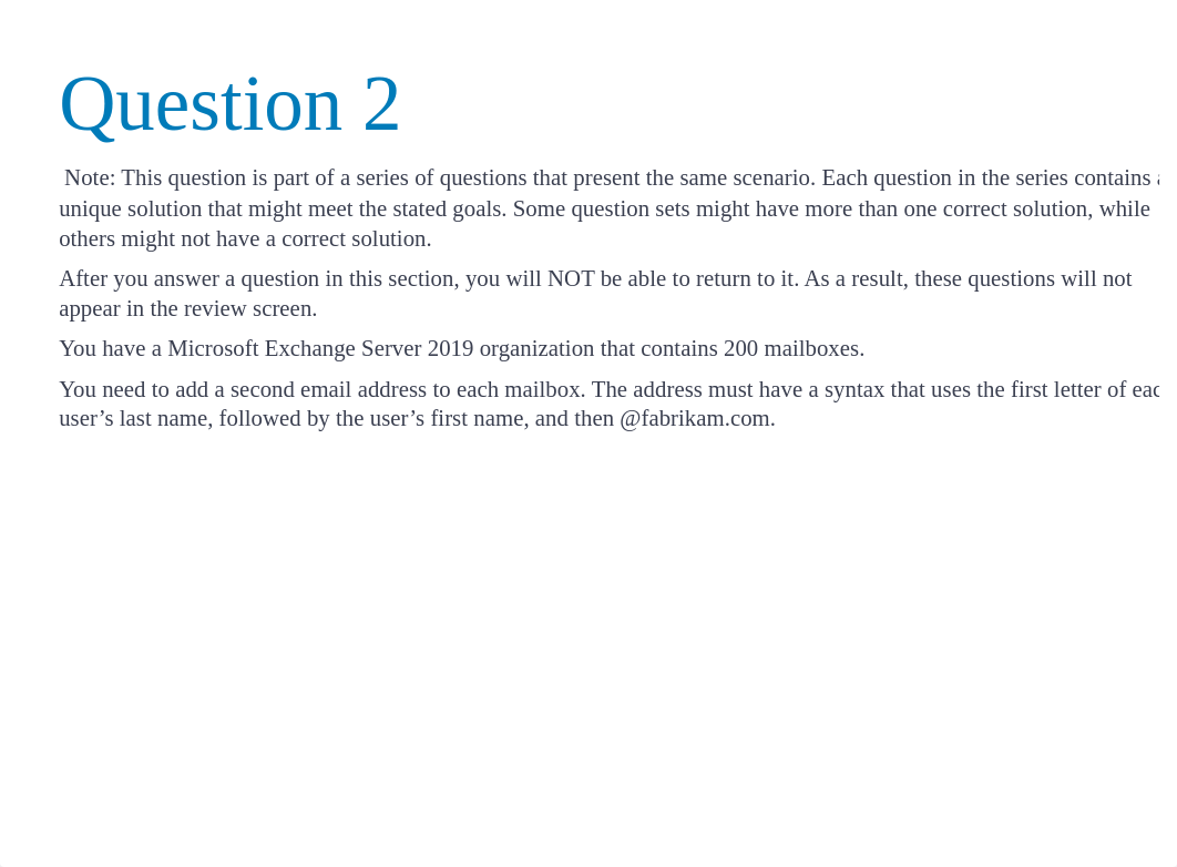 Microsoft 365 Messaging MS-203 Dumps.pdf_de53kolawhj_page3