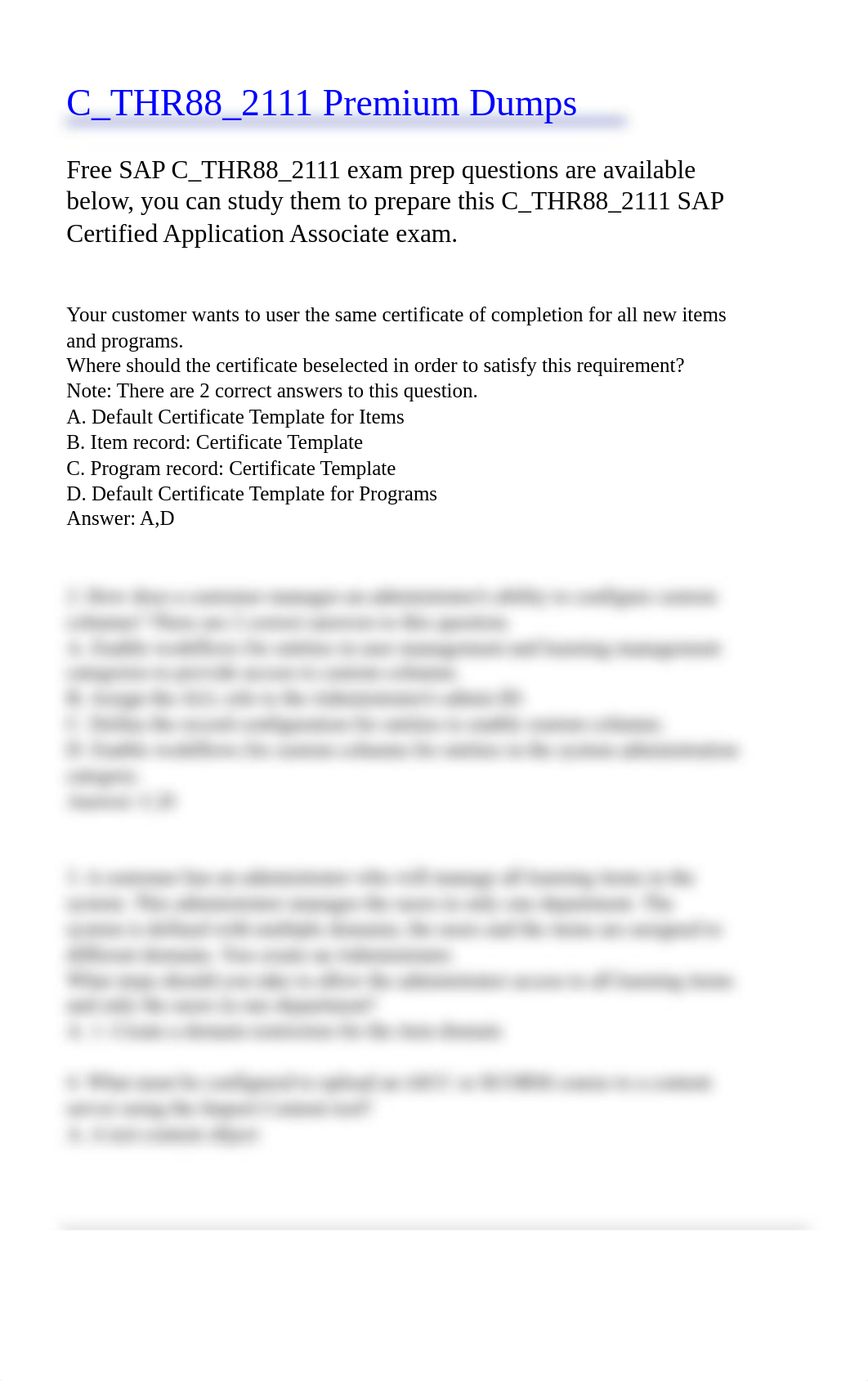 SAP C_THR88_2111 Actual Questions.pdf_de5h84ntqwb_page2