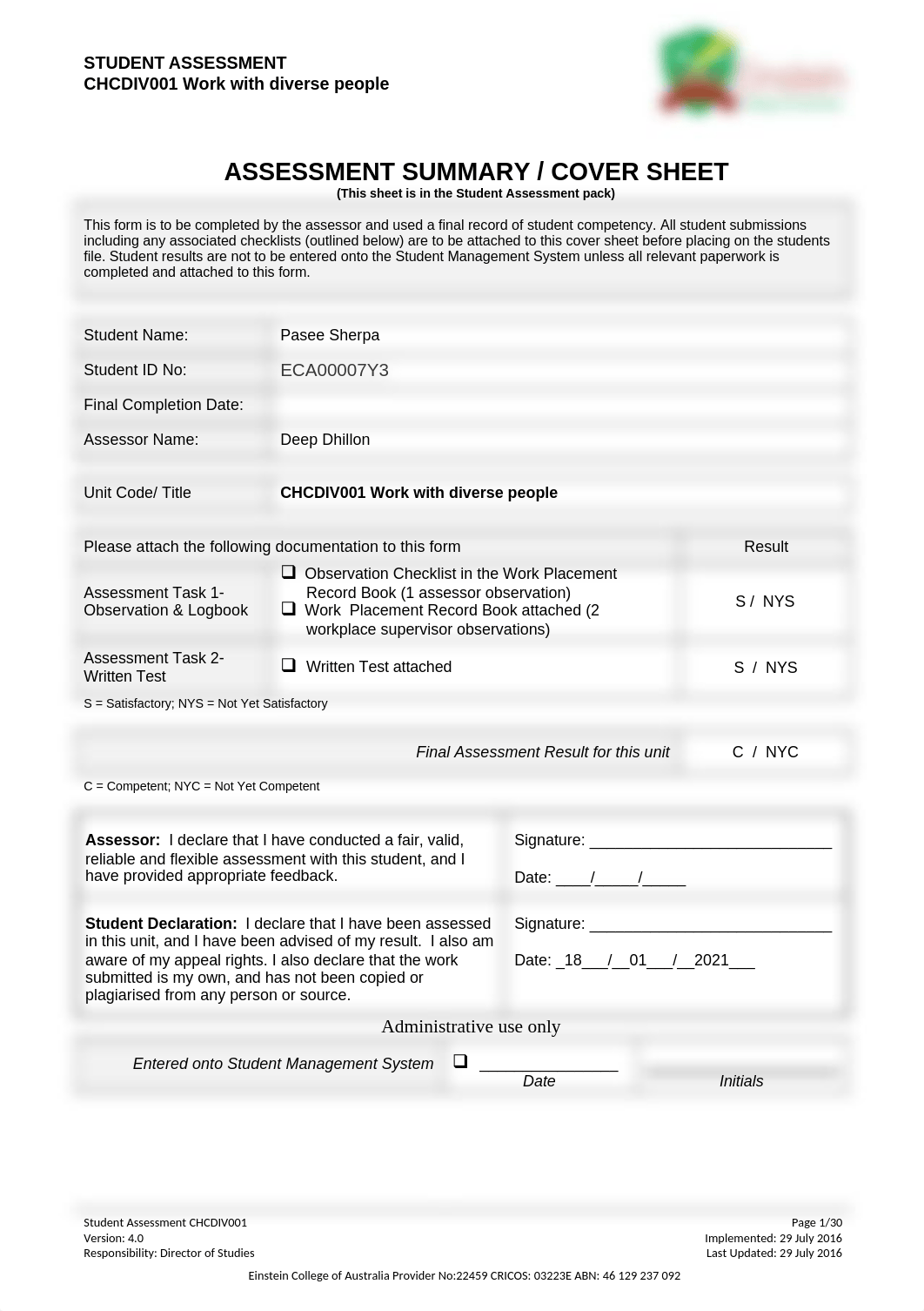 4-CHCDIV001 Student Assessment. V4. 290716 (1).doc_de5ryqso1ae_page1