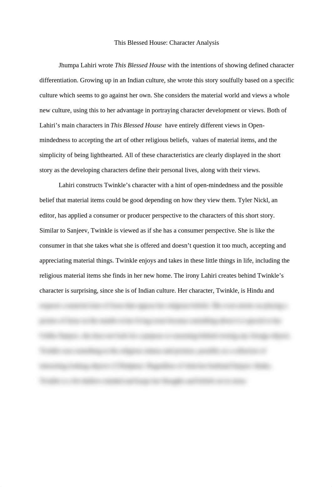 This blessed house Character analysis essay_de60etcoxq3_page1