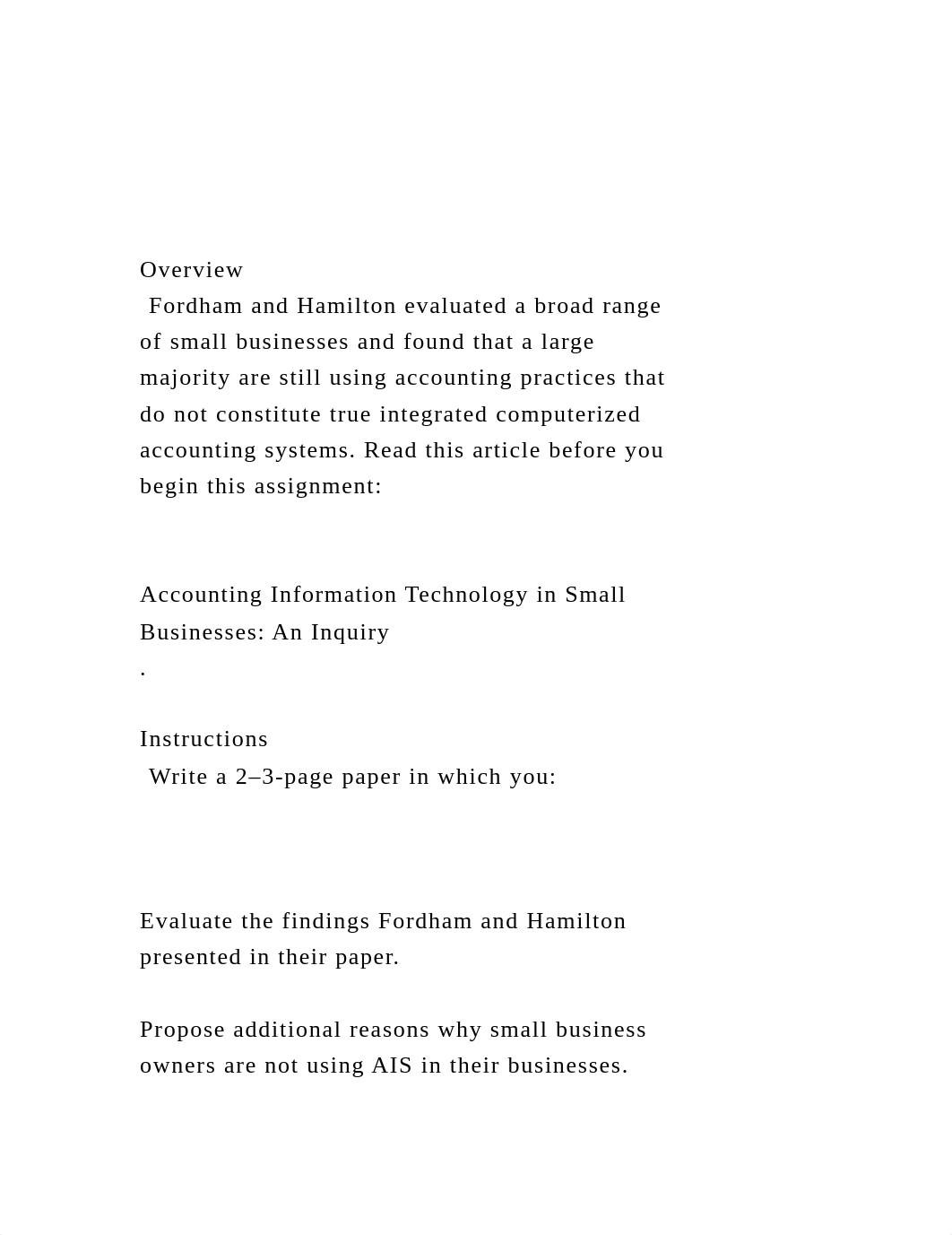 Overview Fordham and Hamilton evaluated a broad range of sma.docx_de65t1bllmm_page2