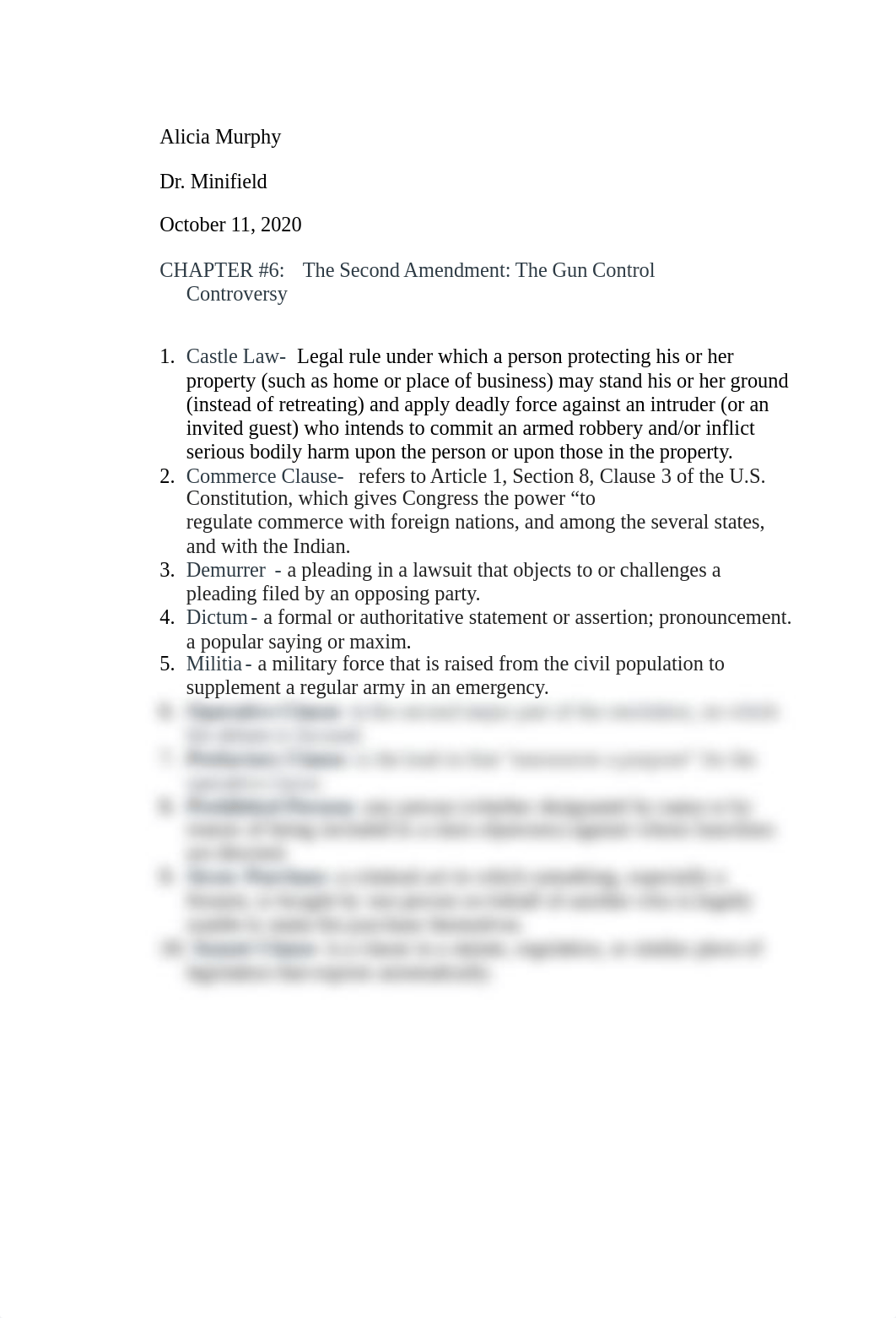 CHAPTER 6  The Second Amendment The Gun Control Controversy.docx_de65tglckv6_page1