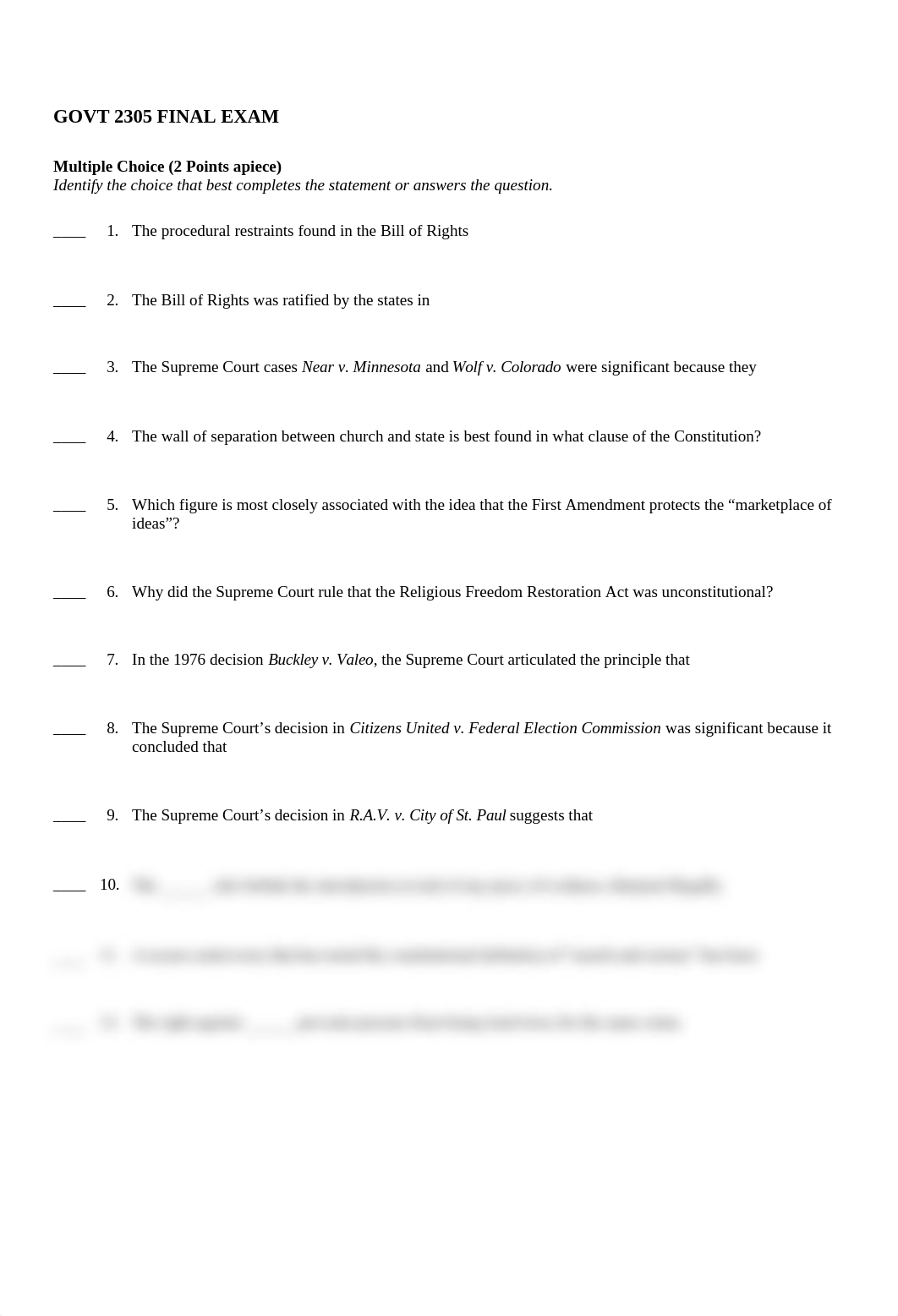 GOVT 2305 FINAL EXAM Review_de6d2ewvtvv_page1