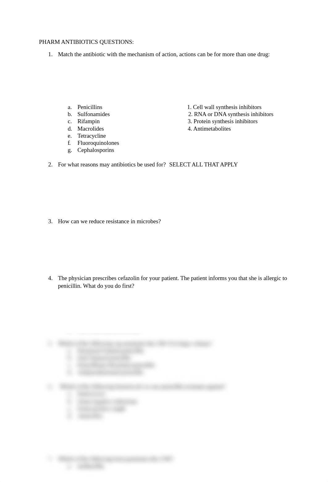 PHARM ANTIBIOTICS QUESTIONS.docx_de6unly7kqh_page1