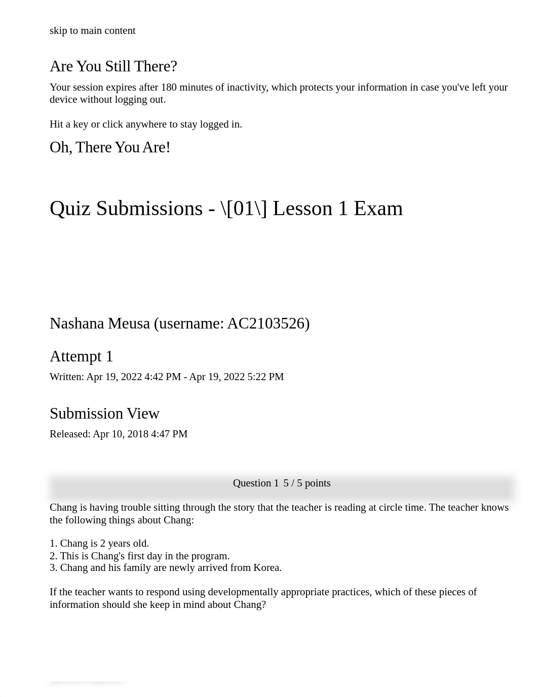 Lesson 1 Exam - Curriculum Development.html_de6x95qvhsq_page1