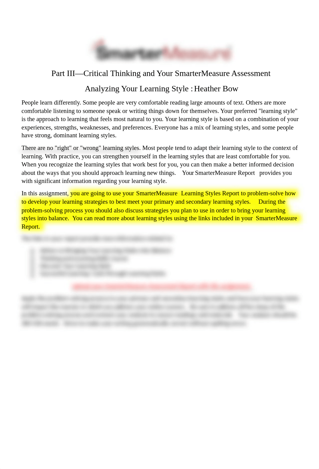 Please grade this one !!!!1Learning Unit 4 - Part III-Analyzing Your Learning Style (1).docx_de717fkj0k5_page1