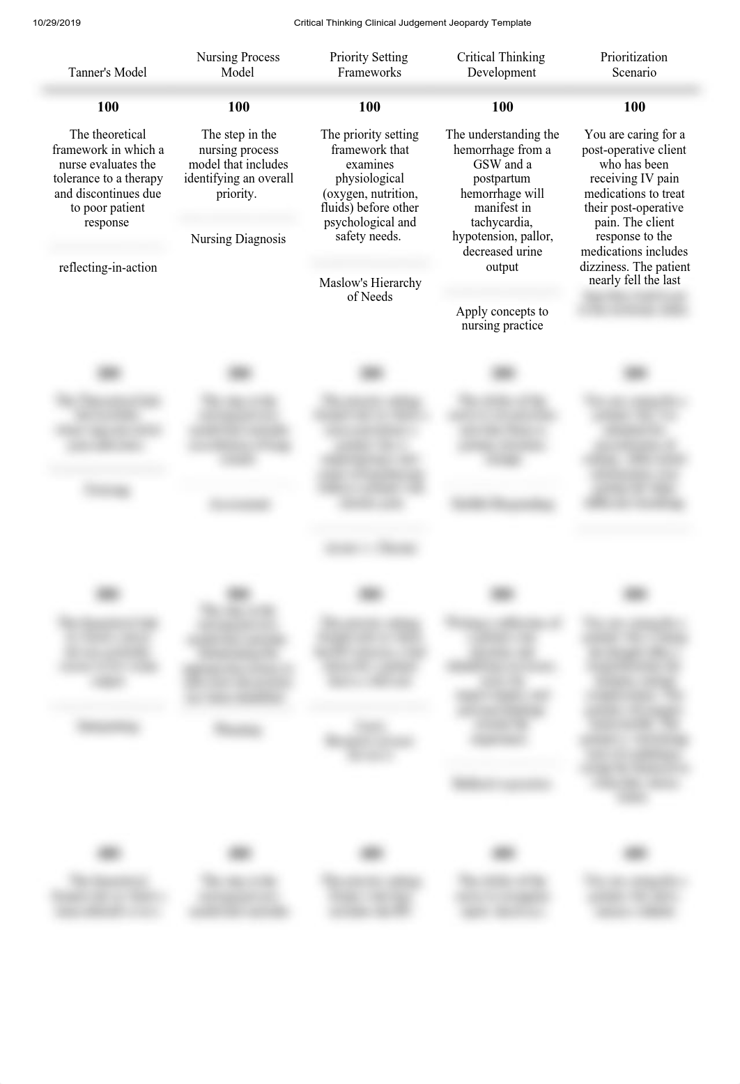 Critical Thinking Clinical Judgement_Jeopardy Template.pdf_de7aasy0b8h_page1