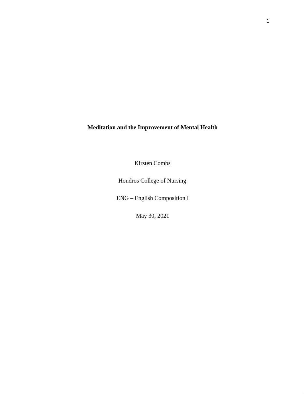 Meditation and the Improvement of Mental Health.docx_de7bboe9sr6_page1