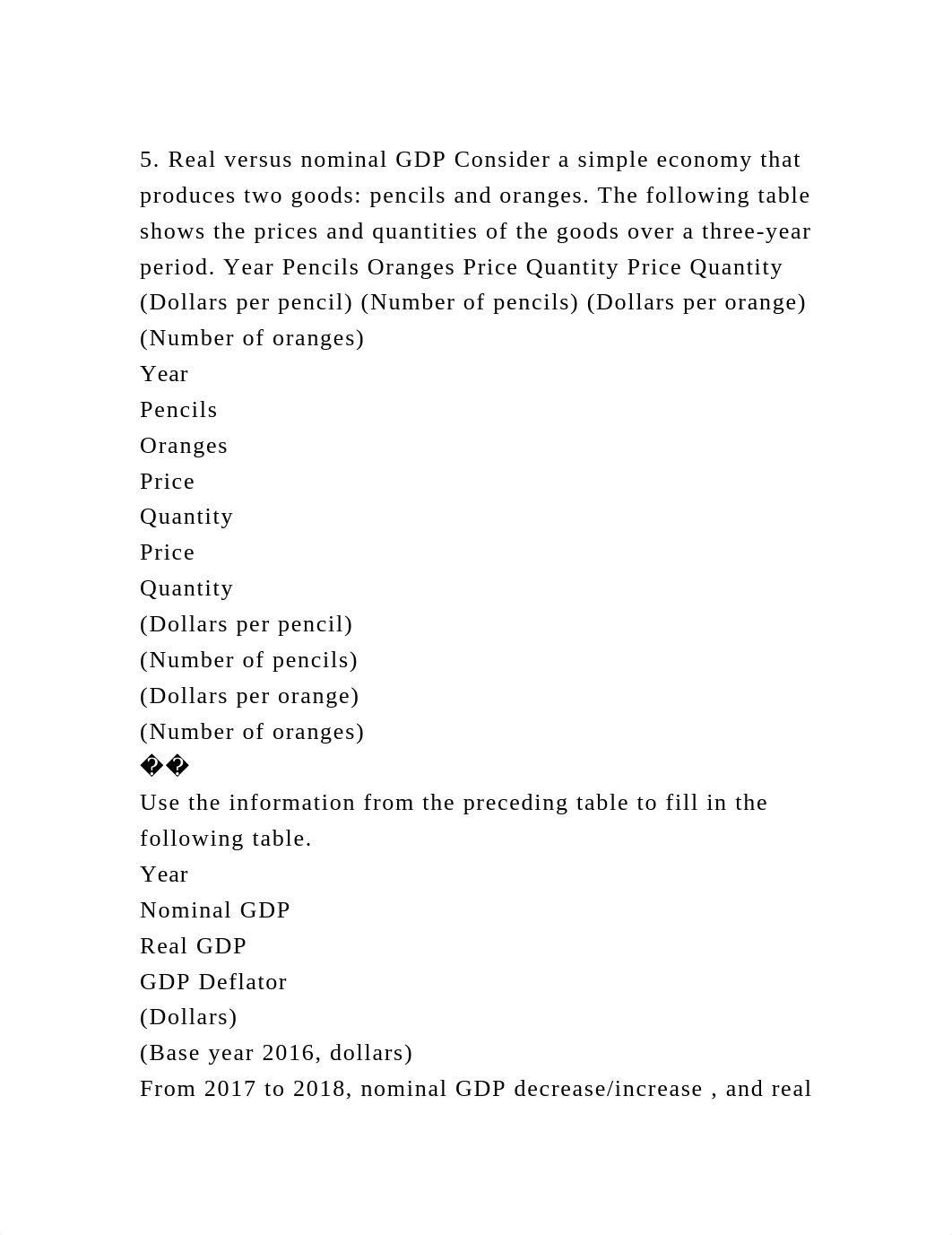 5. Real versus nominal GDP Consider a simple economy that produces t.docx_de7bwdwpu3r_page2