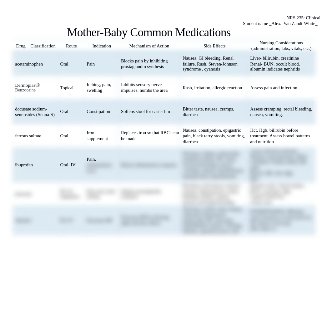 Clinical Medications Worksheet.docx_de7i469khek_page1