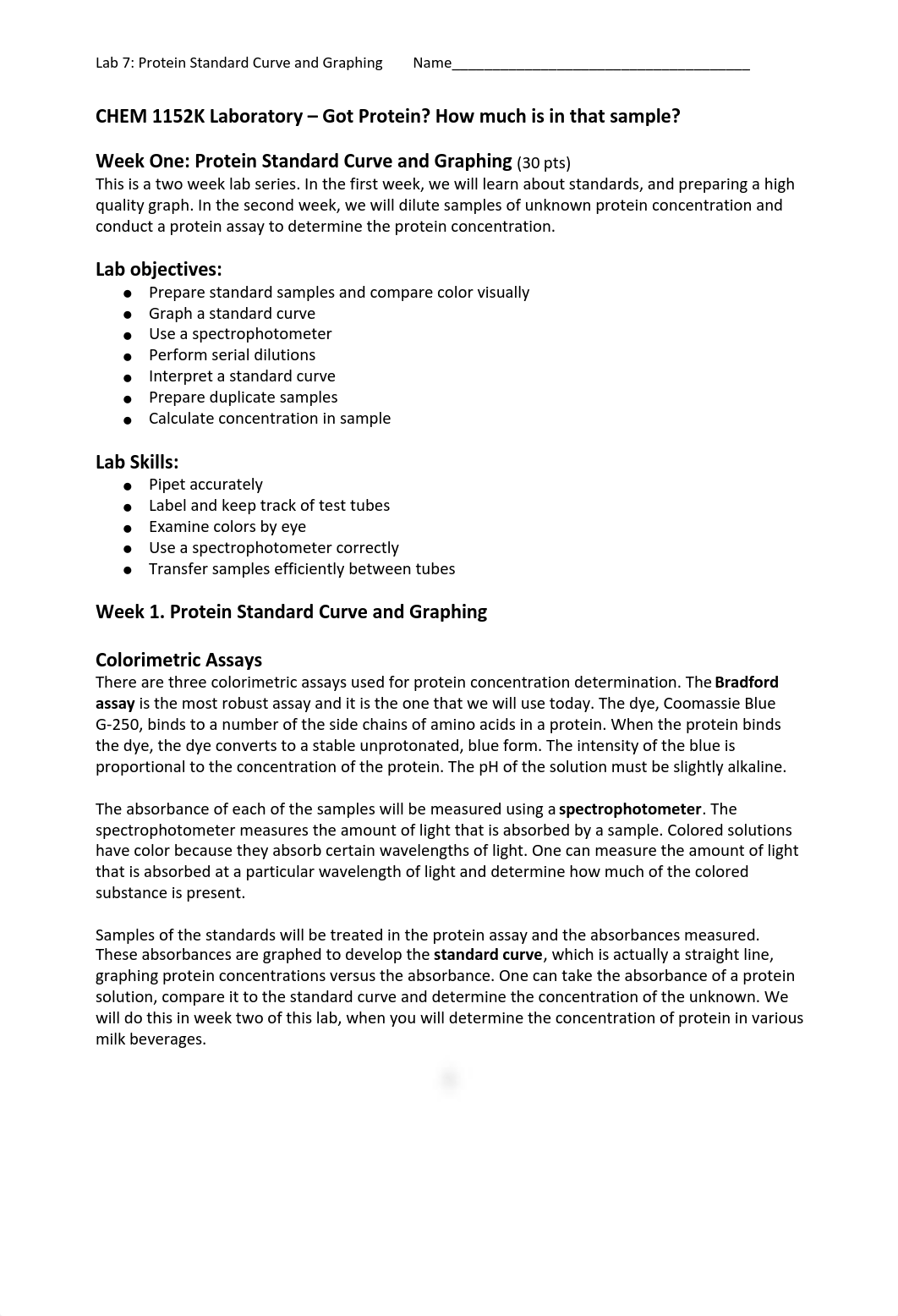 Lab 7 - Protein Standard Curve Assay and graphing.docx.pdf_de83jx41ei3_page1