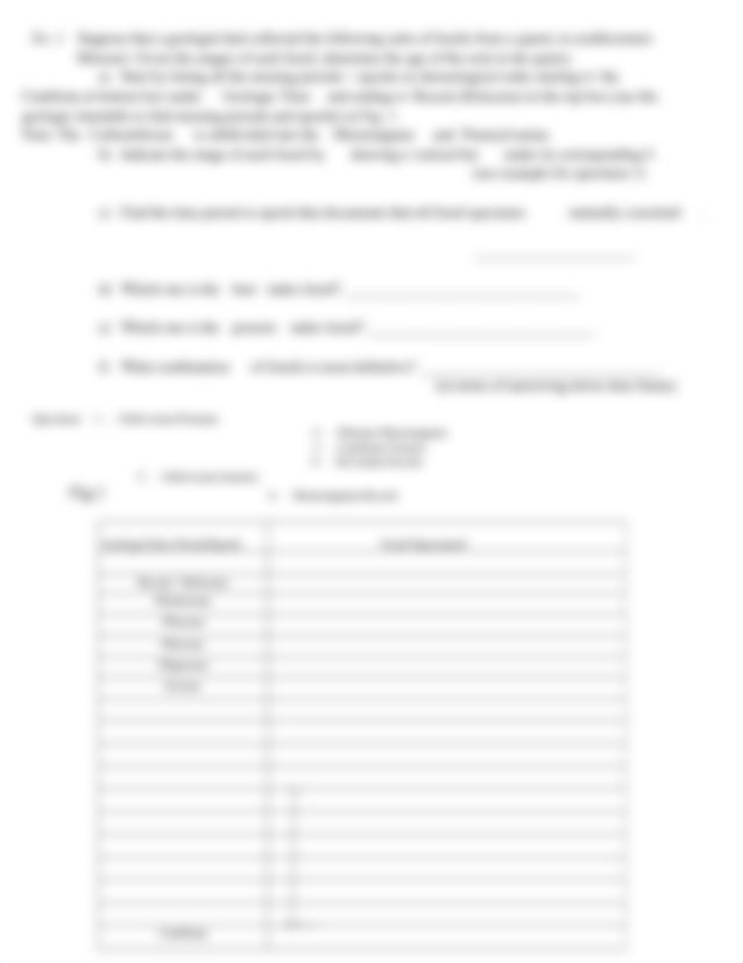 Lab 8 - Fossil Usage in Stratigraphy, Age Correlation, Paleoenvironment and Paleoclimate.docx_de85noj5qya_page2