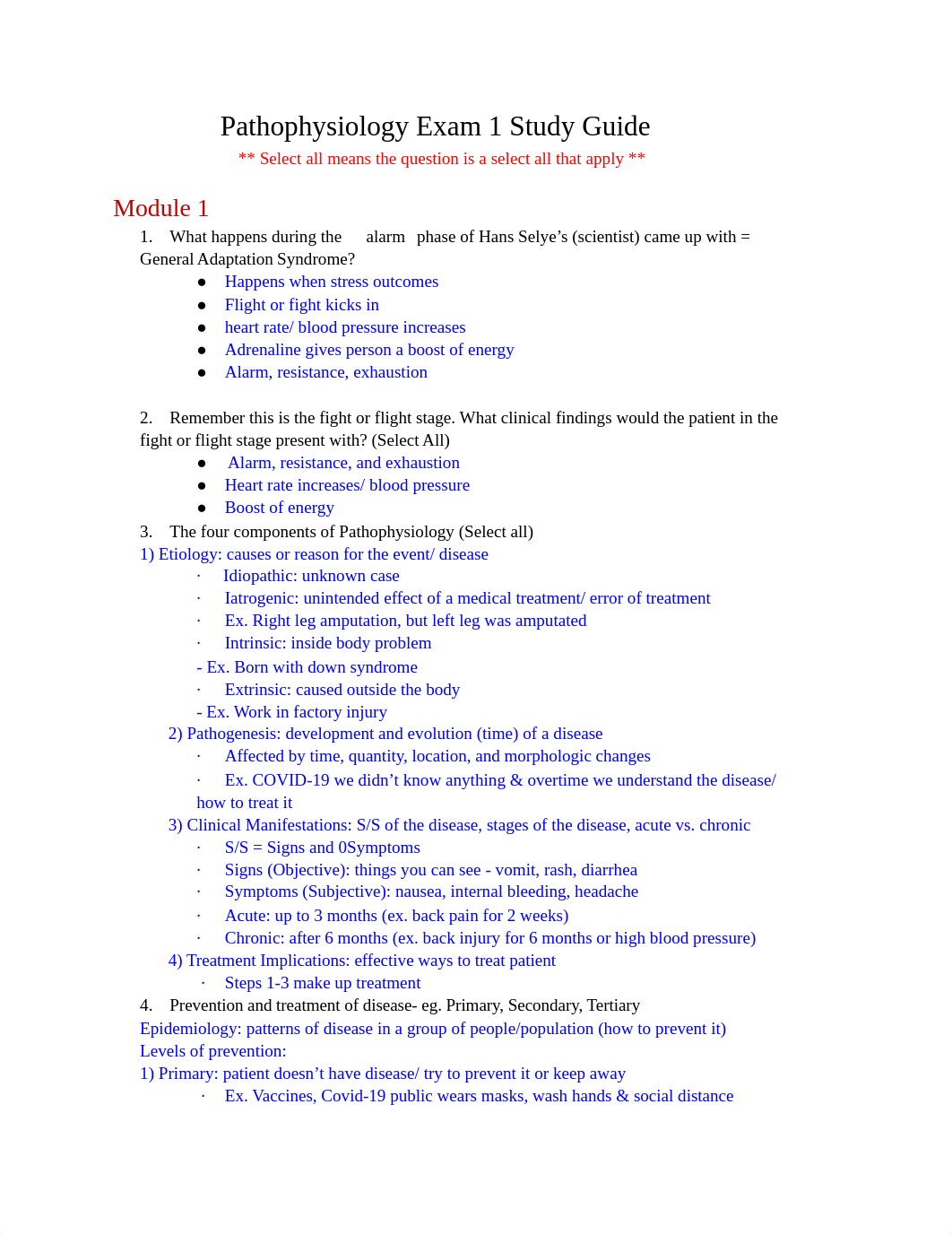 Pathophysiology Exam 1 Study Guide(last term).docx_de88hu2snn6_page1