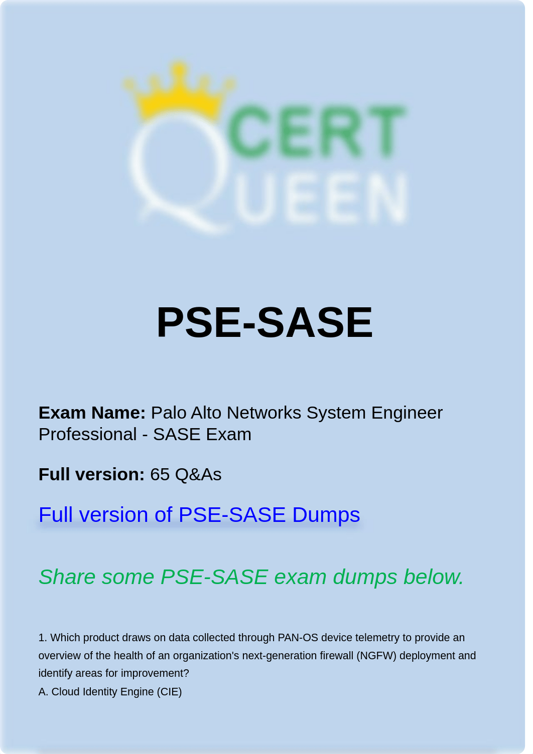 Palo Alto Networks PSE-SASE Exam Material.pdf_de8do5qg4g9_page1