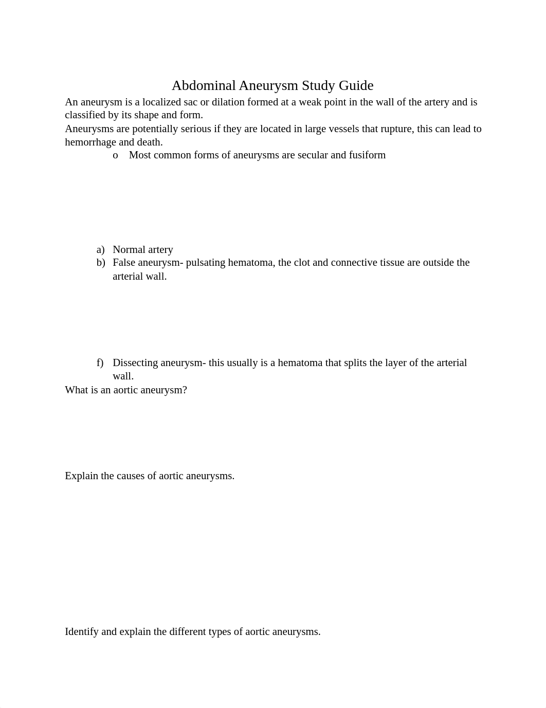 Abdominal Aneurysm Study Guide.docx_de8rlkk6o5t_page1