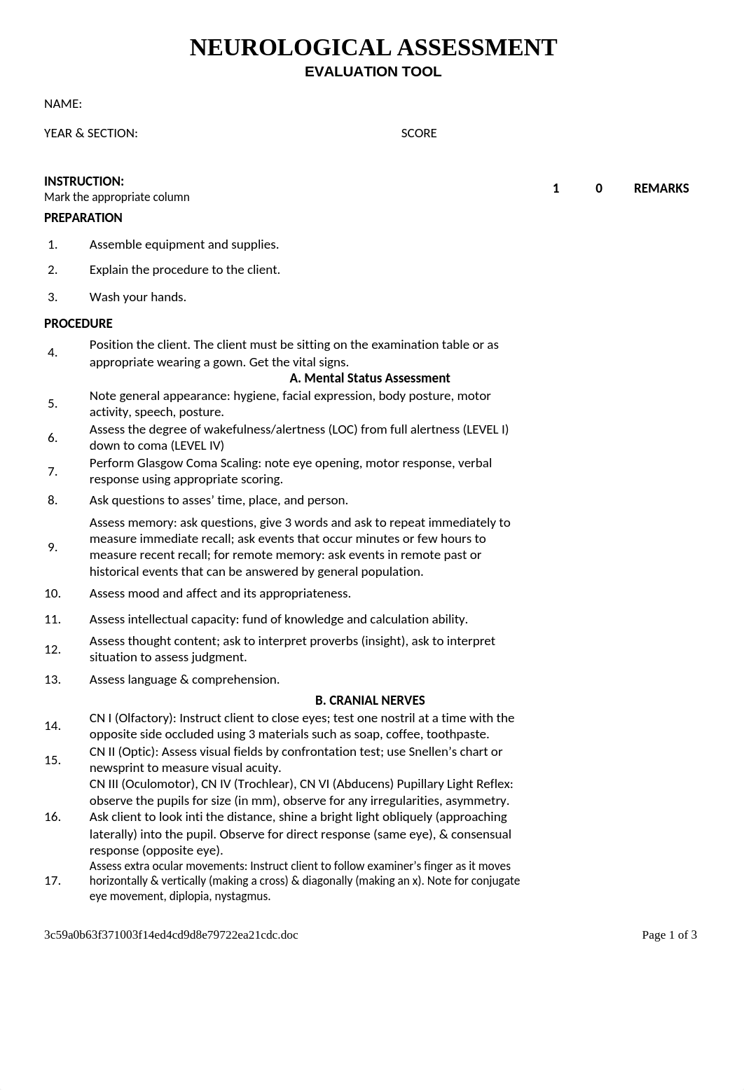 Neurological Assessment Evaluation Tool (1).doc_de8s857thsn_page1