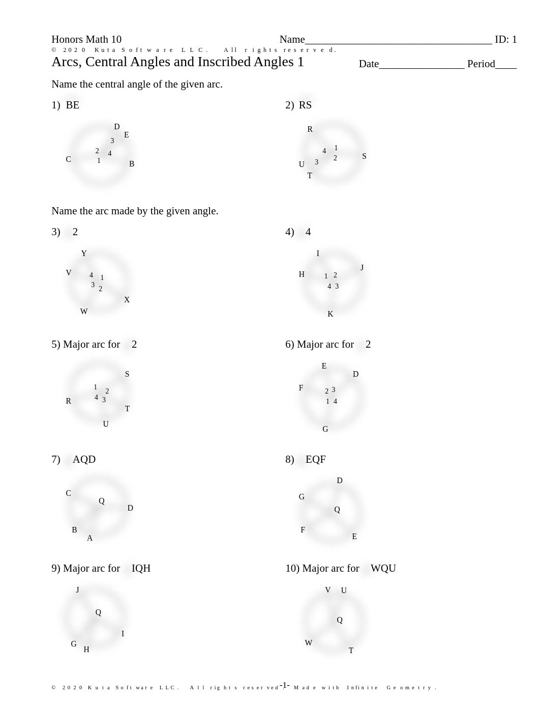 1 Arcs, Central Angles and Inscribed Angles.pdf_de8wiufx6tw_page1