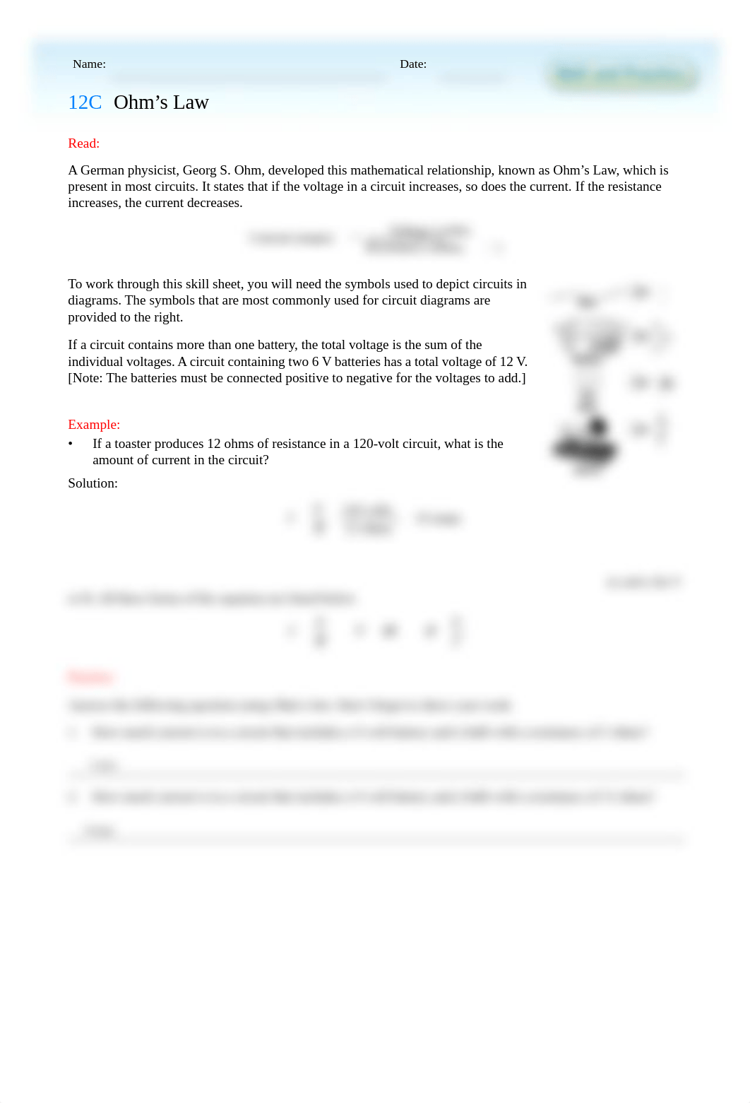 12C Ohms Law Worksheet.pdf_de9em86s8s4_page1