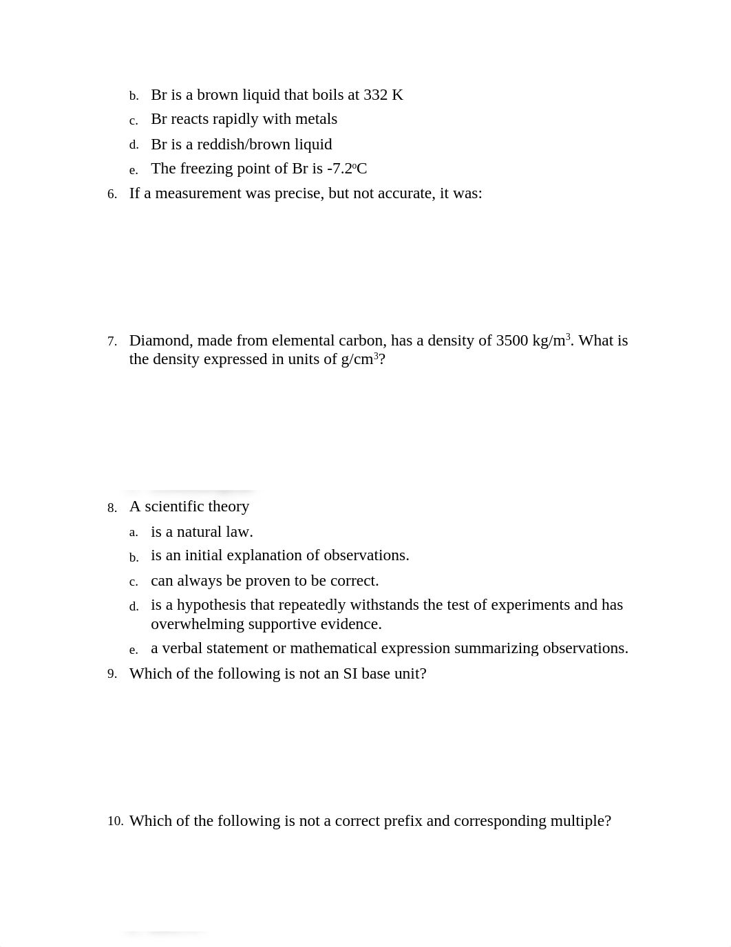 Questions from Previous Chemistry 115 Exams ch1_de9f0i6qqjj_page2