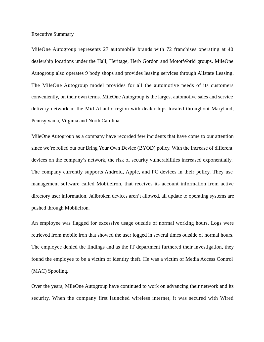 MILEONE AUTOGROUP INCIDENT RESPONSE REPORT.docx_de9i29bhbou_page2