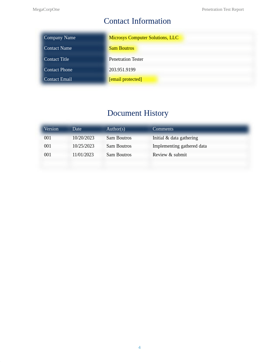 SBoutros-Module17-Penetration Test Report Template - MegaCorpOne.pdf_de9roicy0al_page4