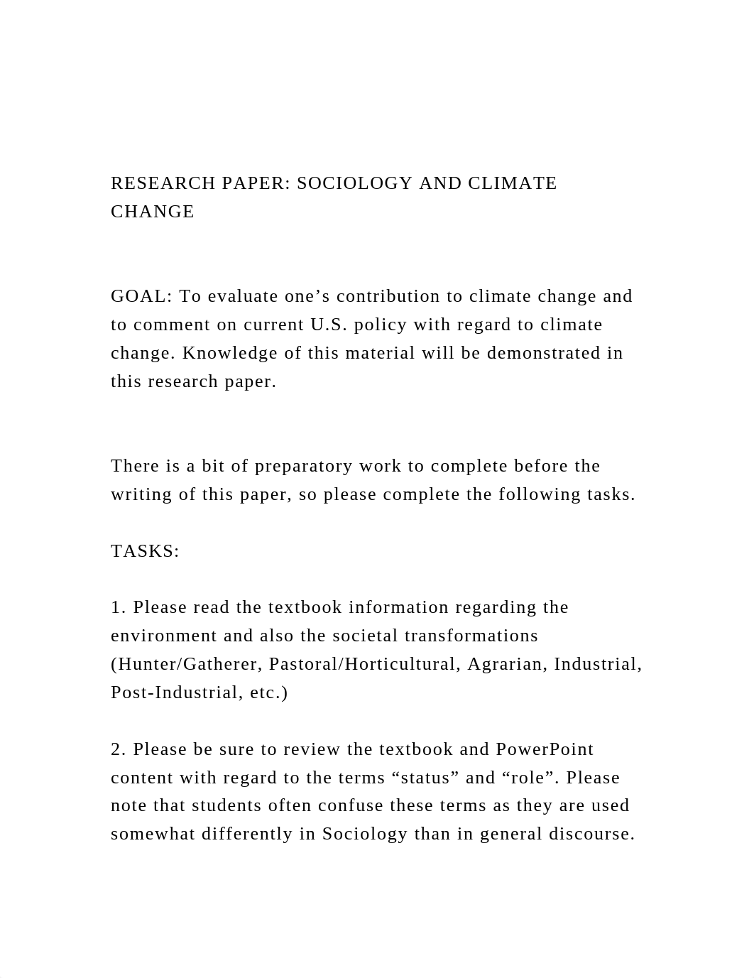 RESEARCH PAPER SOCIOLOGY AND CLIMATE CHANGEGOAL  To eval.docx_de9vj7hwbyc_page2