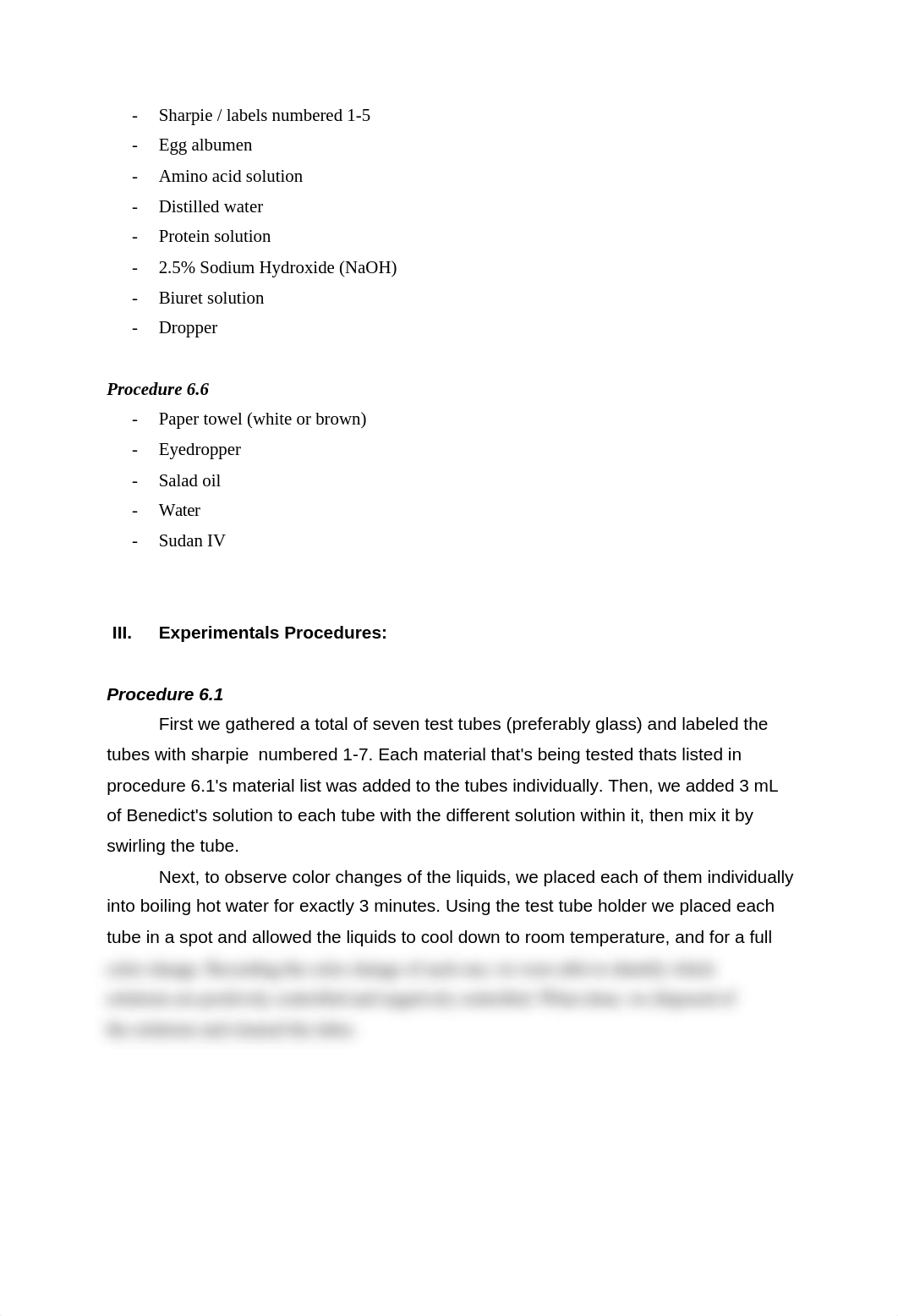 BIOLOGICALLY IMPORTANT MOLECULES LAB REPORT_dea4w4nt610_page3