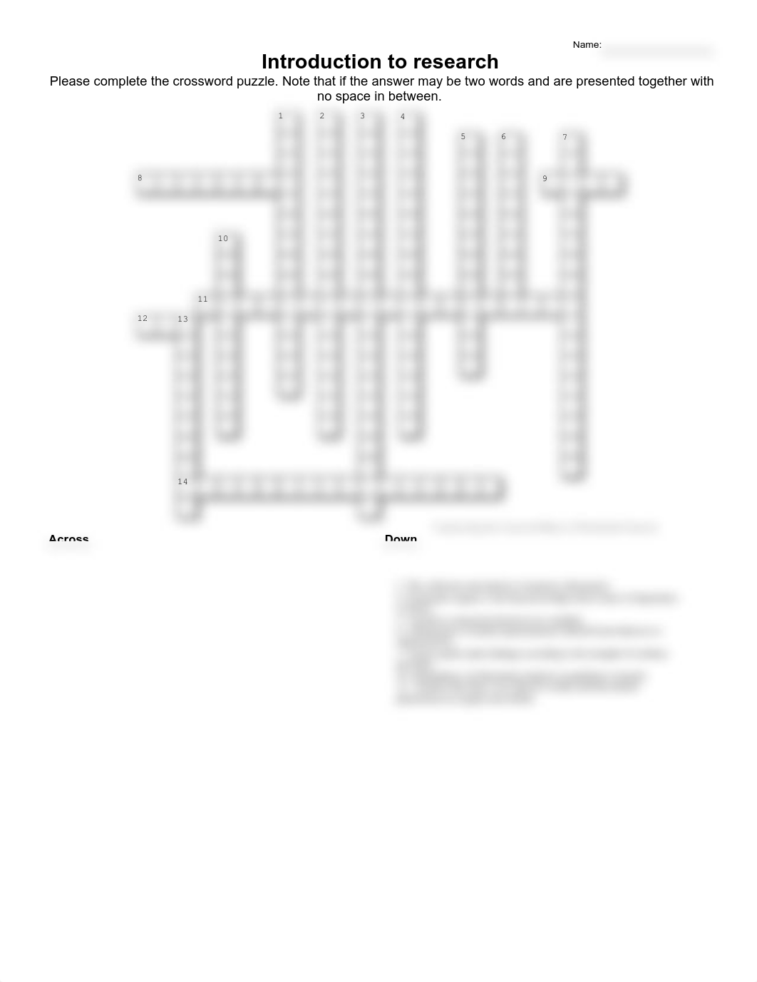 Intro to research crossword.pdf_dea833sc639_page1