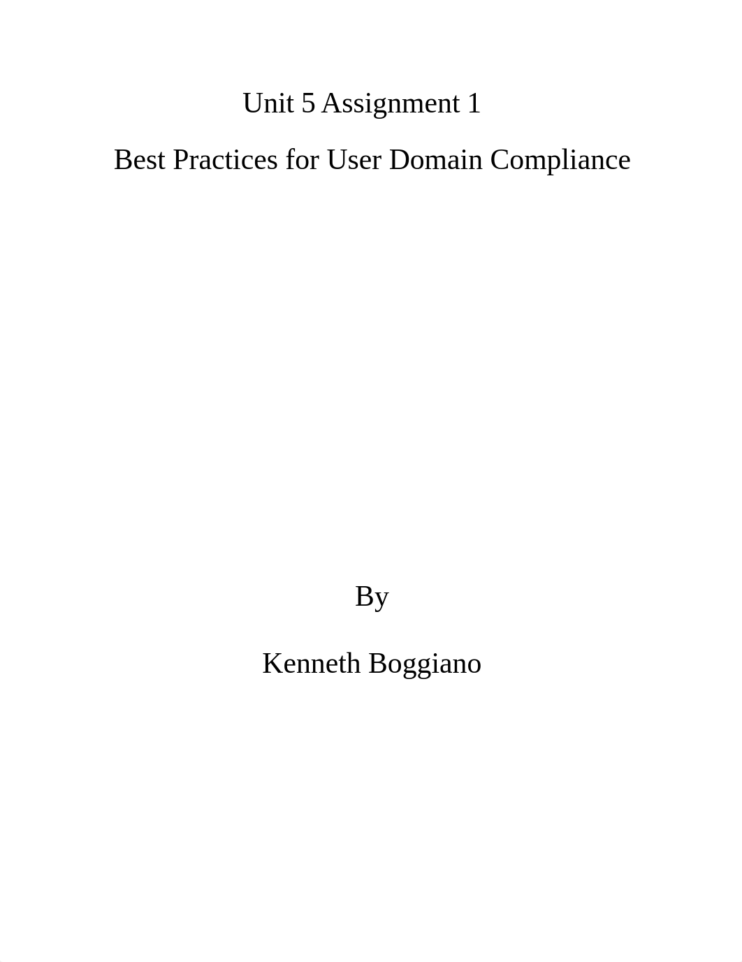 Ken-Unit 5 ass 1 best practices for user domain compliance_deau01qkv5d_page1